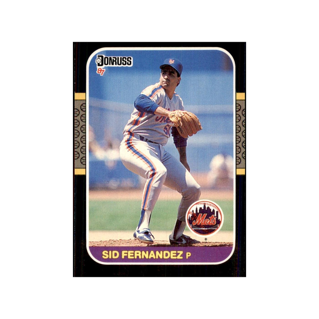 1987 Donruss Sid Fernandez Baseball Cards #323