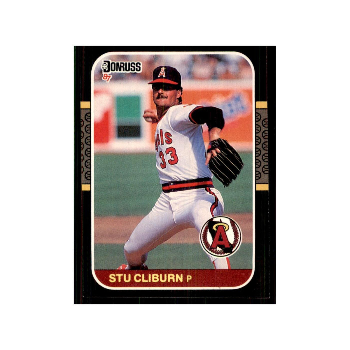 1987 Donruss Stu Cliburn Baseball Cards #530