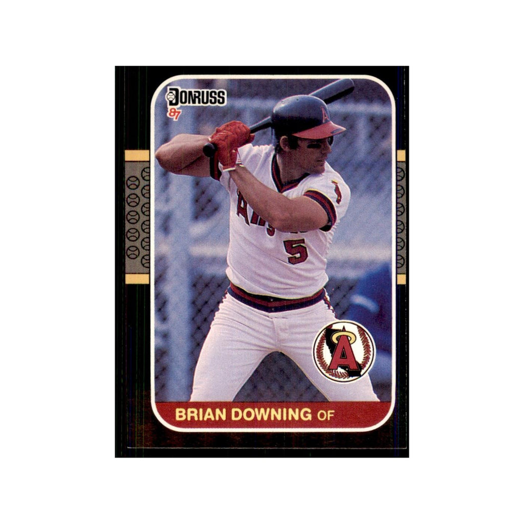 1987 Donruss Brian Downing Baseball Cards #86