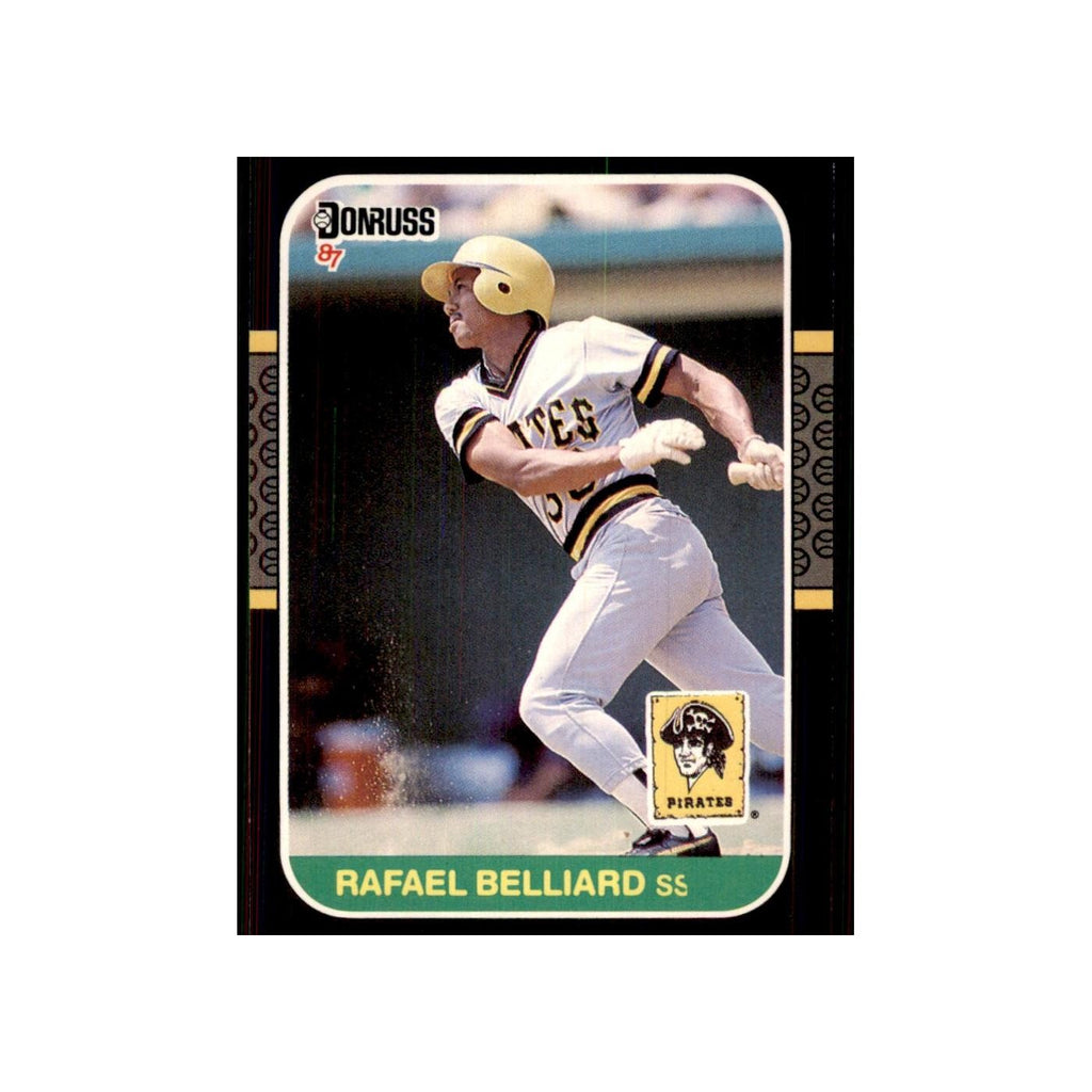 1987 Donruss Rafael Belliard Baseball Cards #538