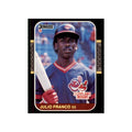 1987 Donruss Julio Franco Baseball Cards #131