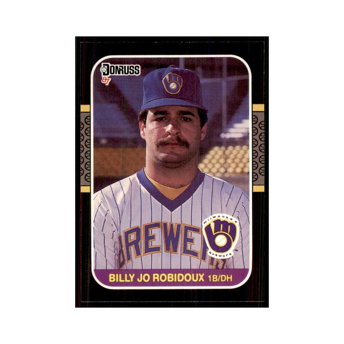 1987 Donruss Billy Jo Robidoux Baseball Cards #240