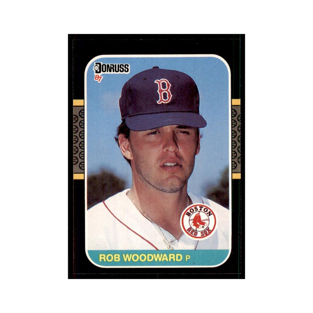 1987 Donruss Rob Woodward Baseball Cards #652