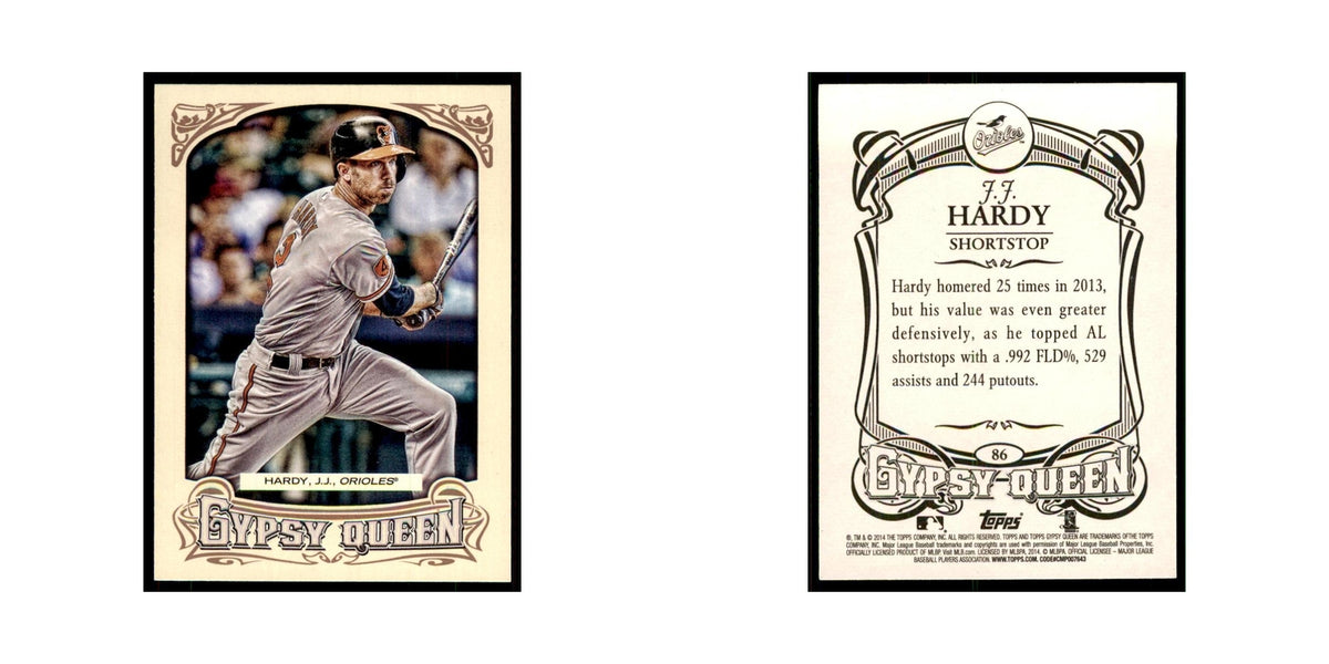 2014 Topps Gypsy Queen JJ Hardy Orioles #86