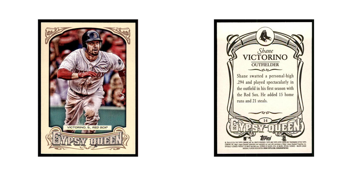 2014 Topps Gypsy Queen Shane Victorino Red Sox #14