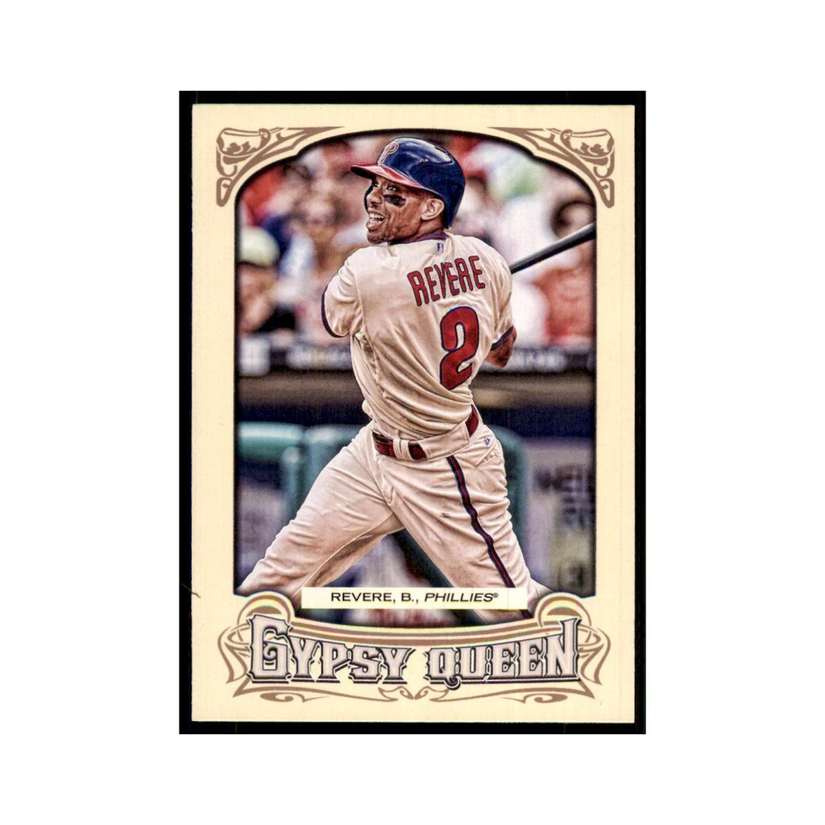 2014 Topps Gypsy Queen Ben Revere Phillies #201