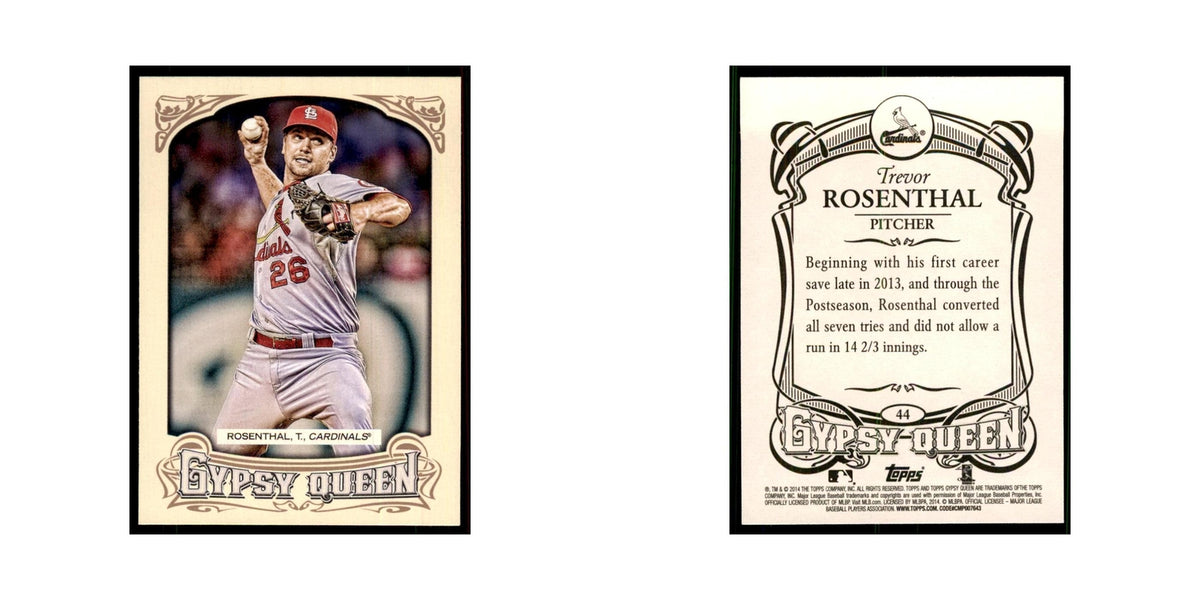 2014 Topps Gypsy Queen Trevor Rosenthal Cardinals #44