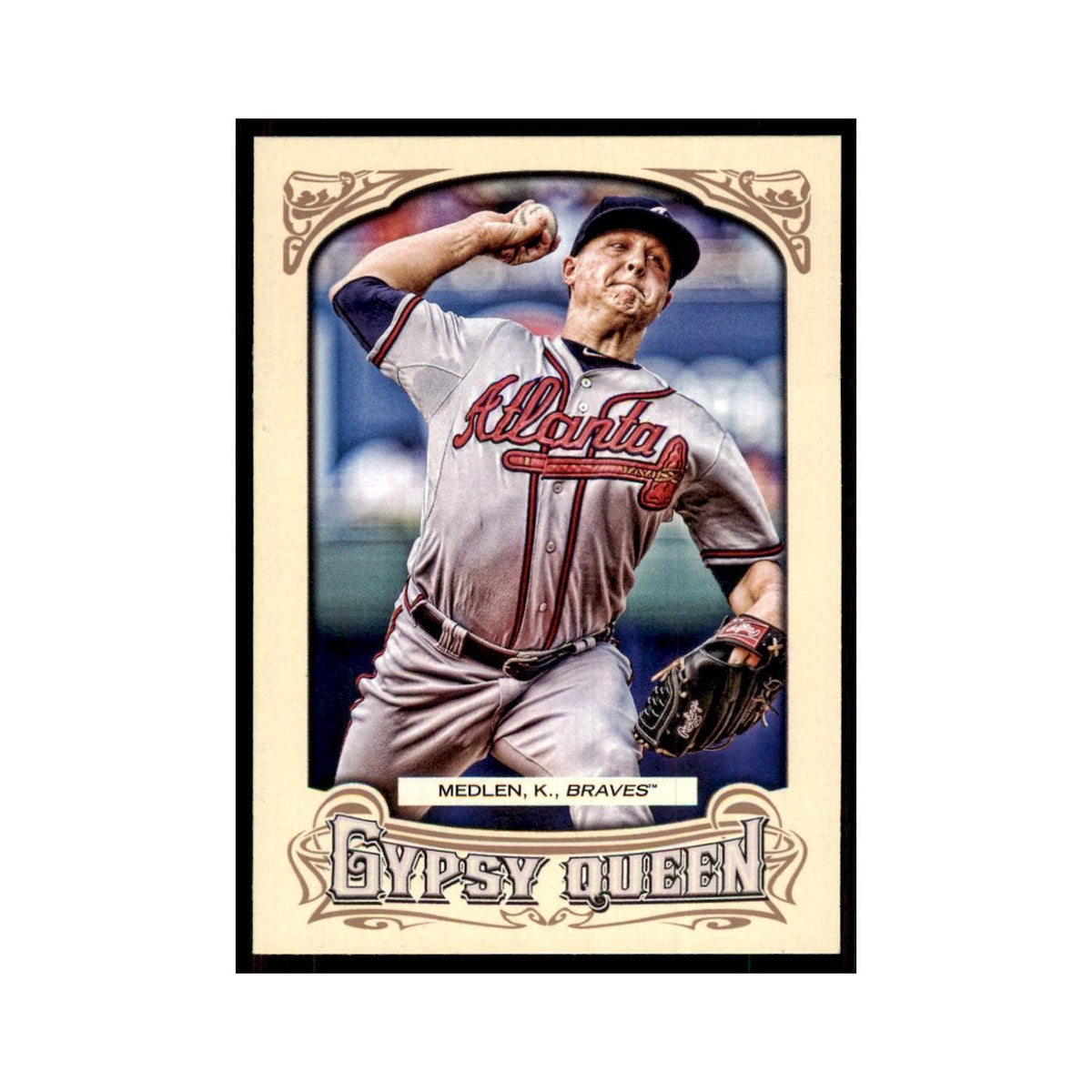 2014 Topps Gypsy Queen Kris Medlen Braves #132