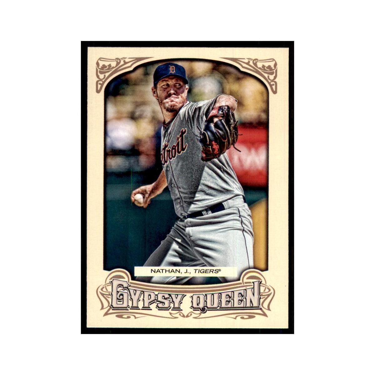 2014 Topps Gypsy Queen Joe Nathan Tigers #205