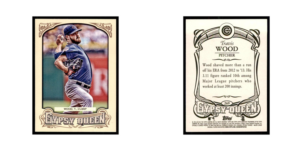 2014 Topps Gypsy Queen Travis Wood Cubs #269
