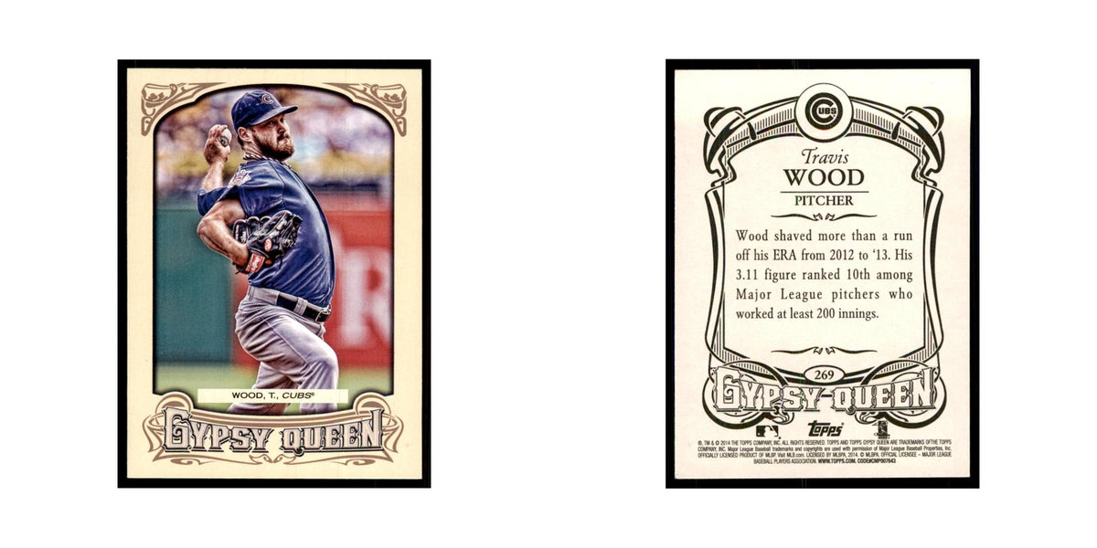 2014 Topps Gypsy Queen Travis Wood Cubs #269