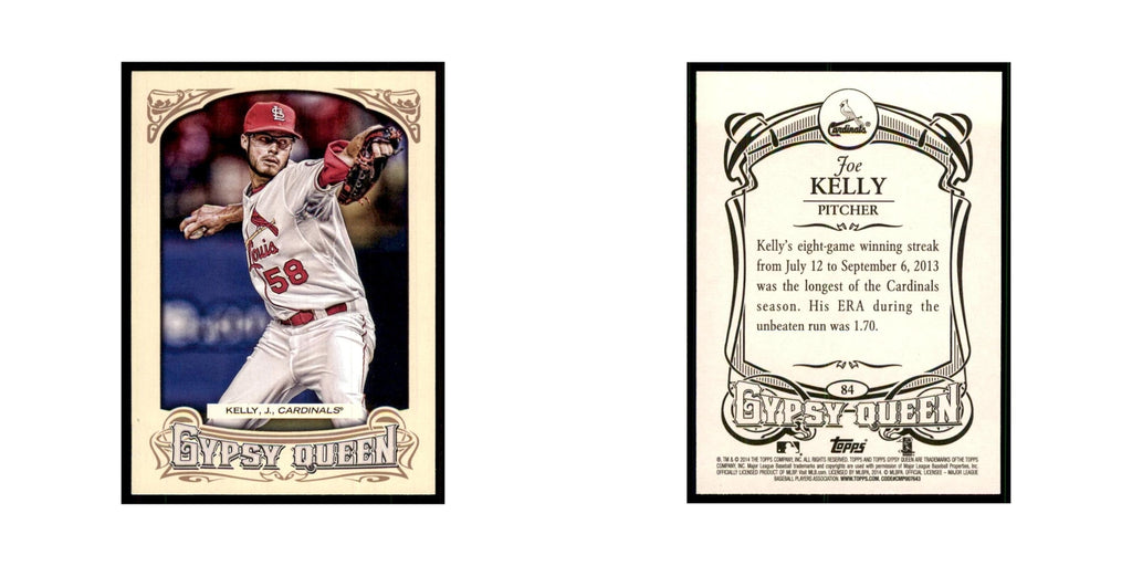 2014 Topps Gypsy Queen Joe Kelly Cardinals #84