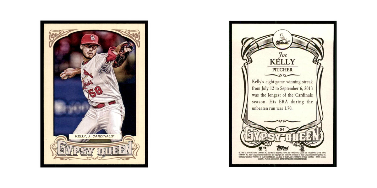 2014 Topps Gypsy Queen Joe Kelly Cardinals #84