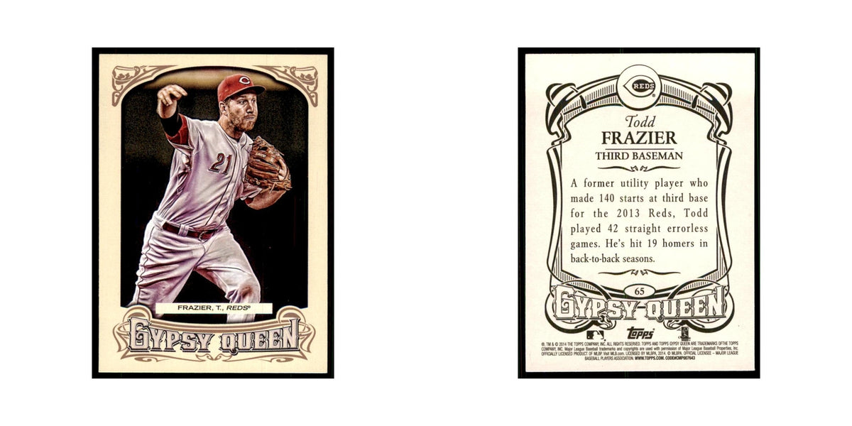 2014 Topps Gypsy Queen Todd Frazier Reds #65
