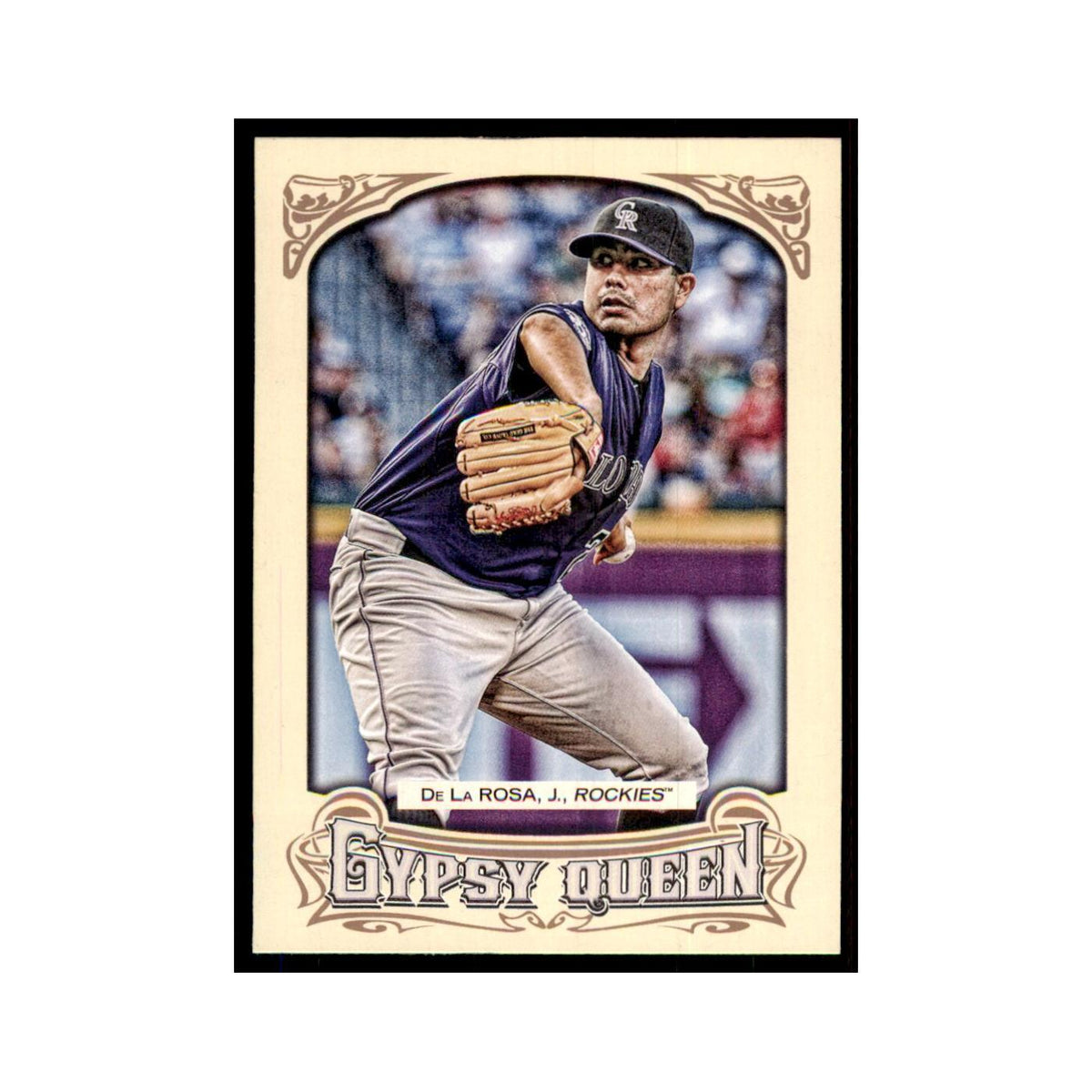 2014 Topps Gypsy Queen Jorge De La Rosa Rockies #209