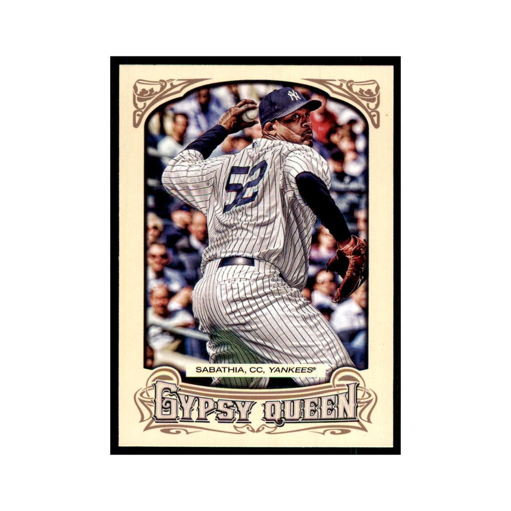 2014 Topps Gypsy Queen CC Sabathia Yankees #5