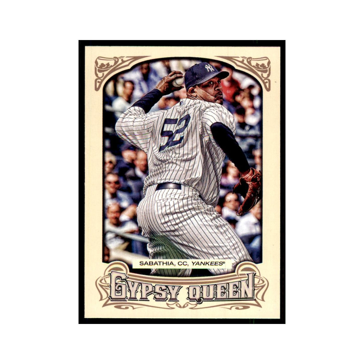 2014 Topps Gypsy Queen CC Sabathia Yankees #5