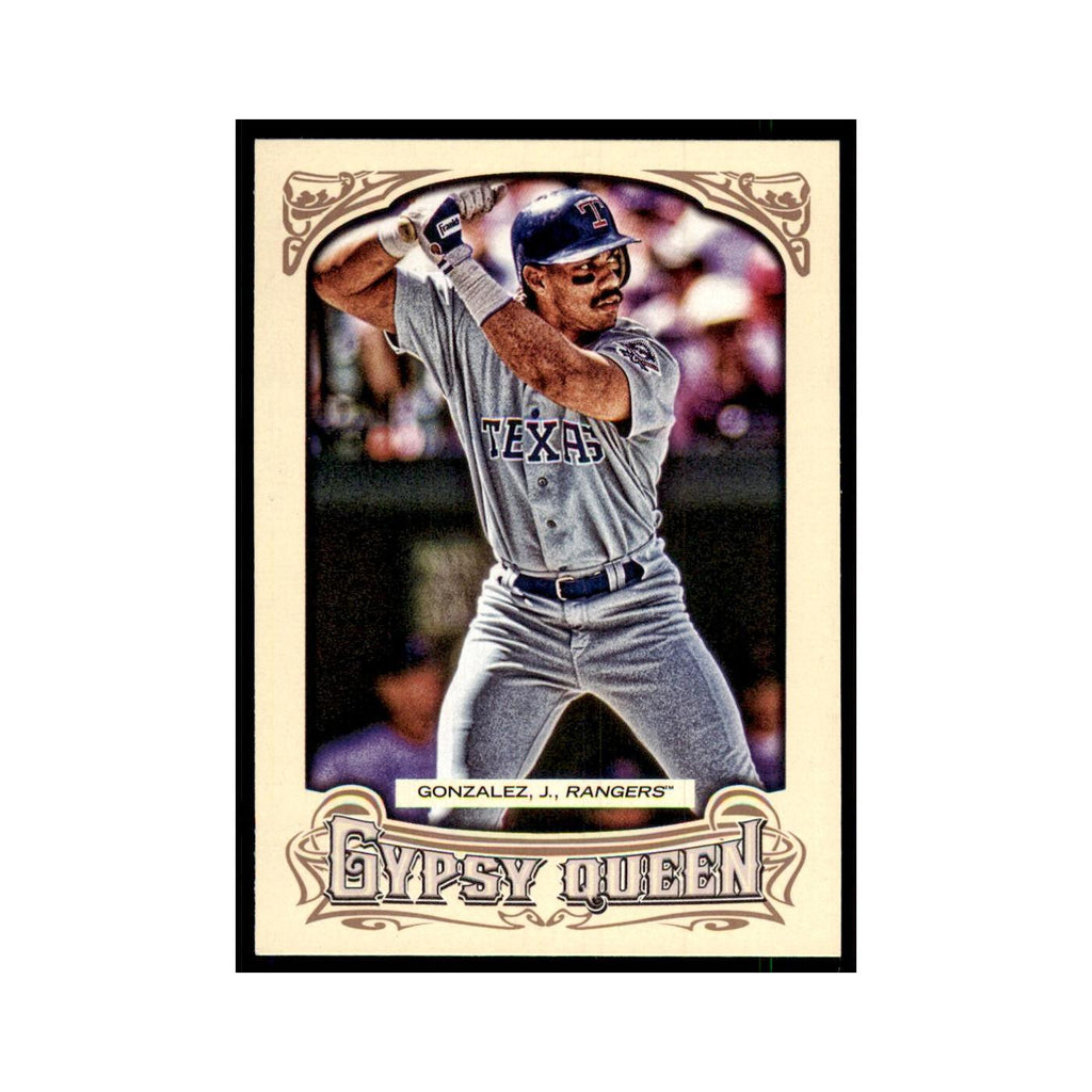 2014 Topps Gypsy Queen Juan Gonzalez Rangers #82