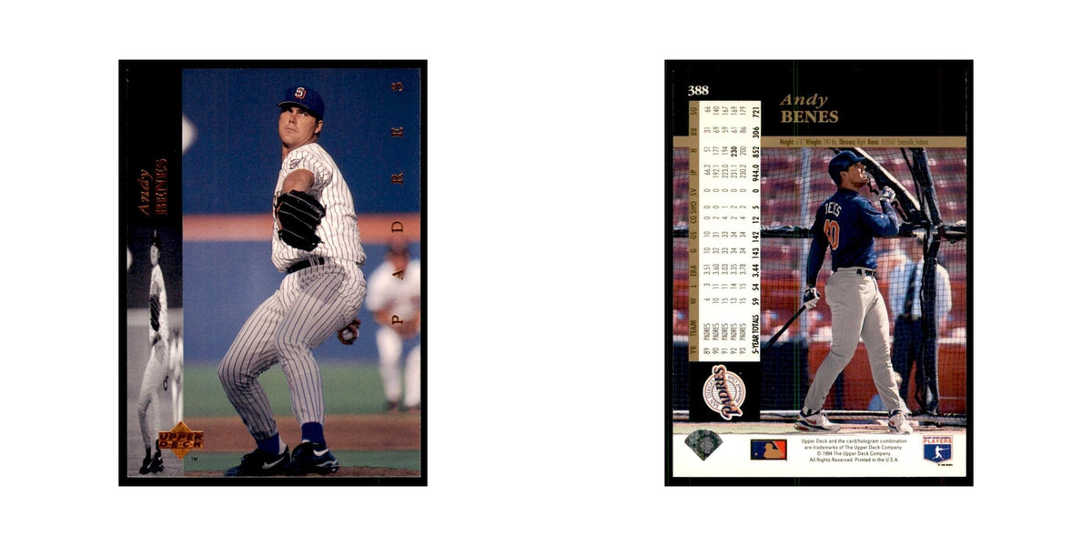 1994 Upper Deck Andy Benes Padres #388