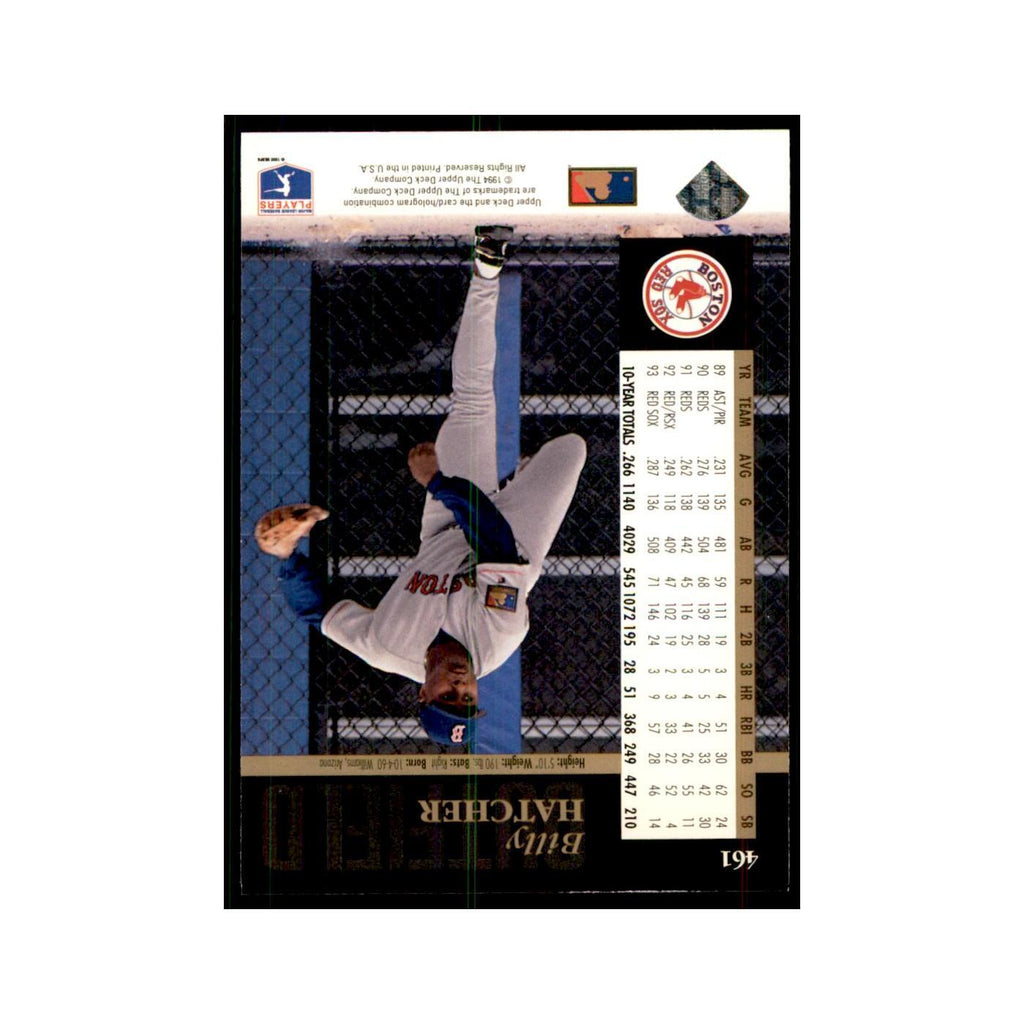 1994 Upper Deck Billy Hatcher Red Sox #461