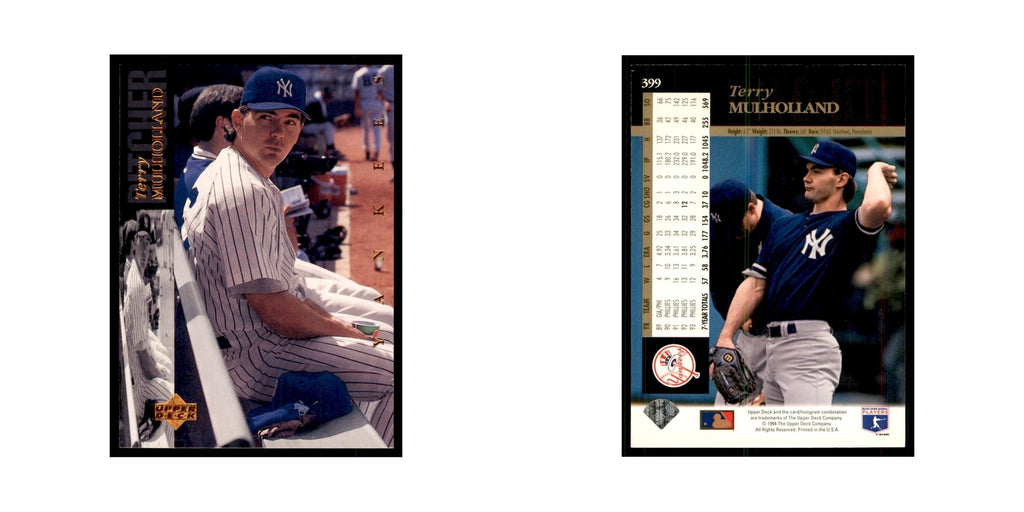 1994 Upper Deck Terry Mulholland Yankees #399