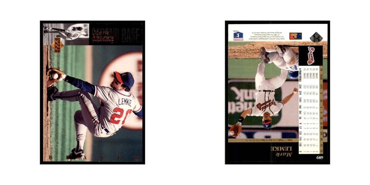 1994 Upper Deck Mark Lemke Braves #489