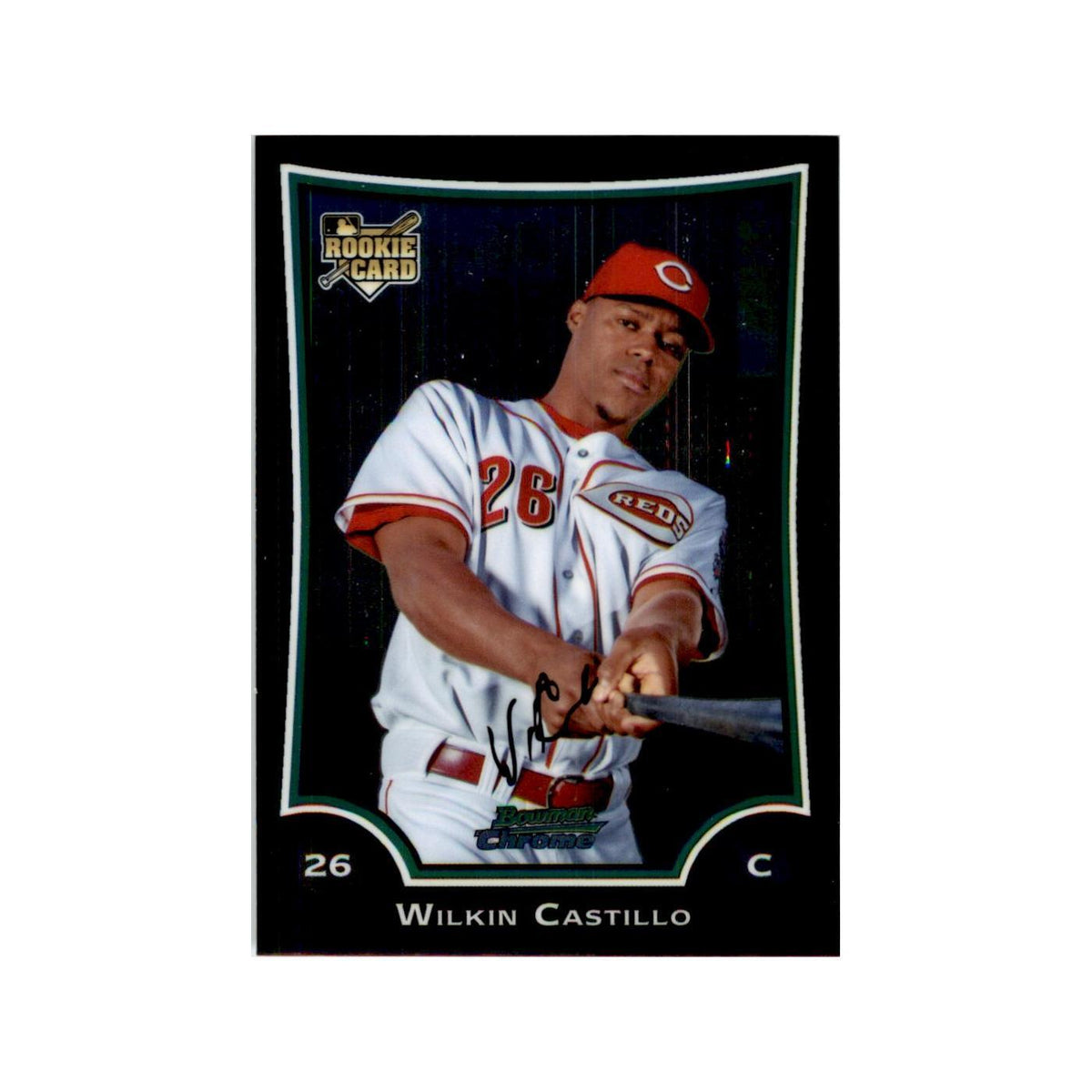2009 Bowman Draft Picks & Prospects Chrome Wilkin Castillo RC Reds #BDP45