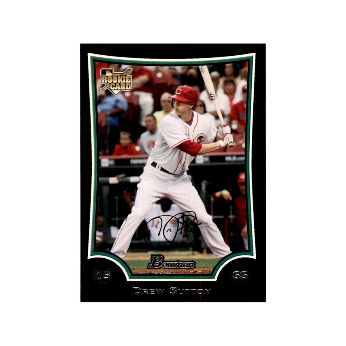 2009 Bowman Draft Picks & Prospects Drew Sutton RC Reds #BDP34