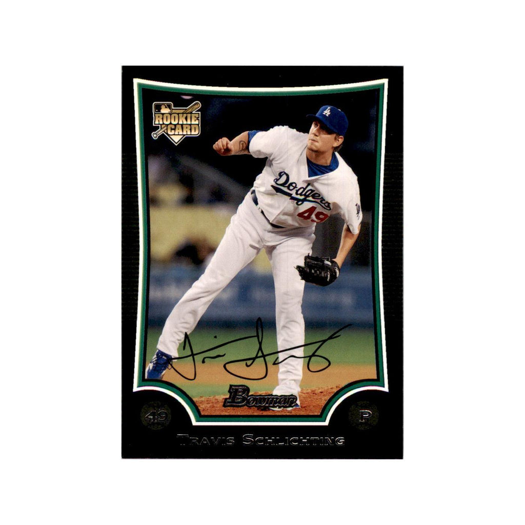 2009 Bowman Draft Picks & Prospects Travis Schlichting RC Dodgers #BDP29
