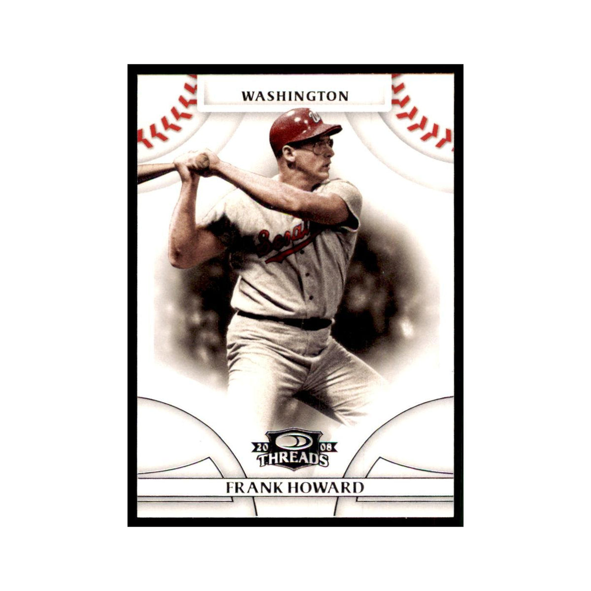 2008 Donruss Threads Frank Howard Washington Senators #50