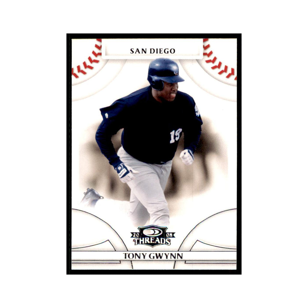 2008 Donruss Threads Tony Gwynn Padres #40