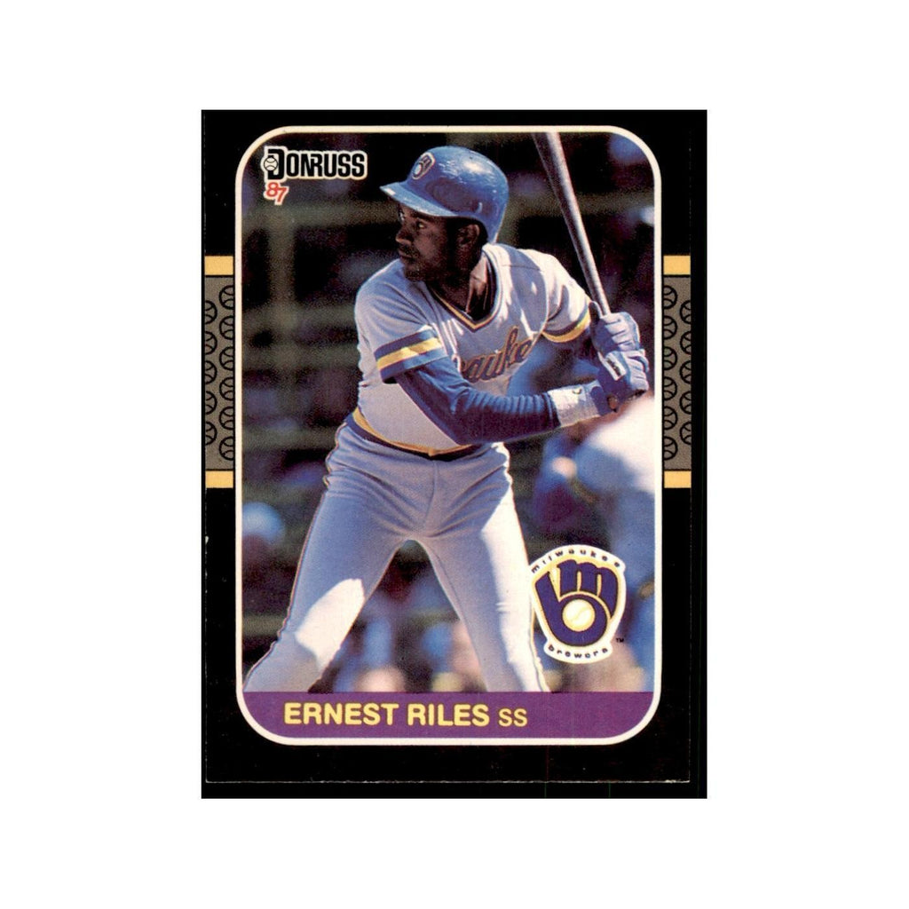 1987 Donruss Ernest Riles Baseball Cards #151