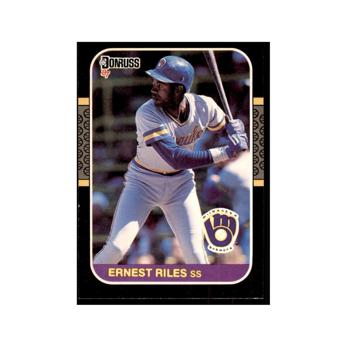 1987 Donruss Ernest Riles Baseball Cards #151