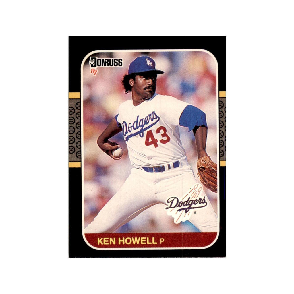 1987 Donruss Ken Howell Baseball Cards #229