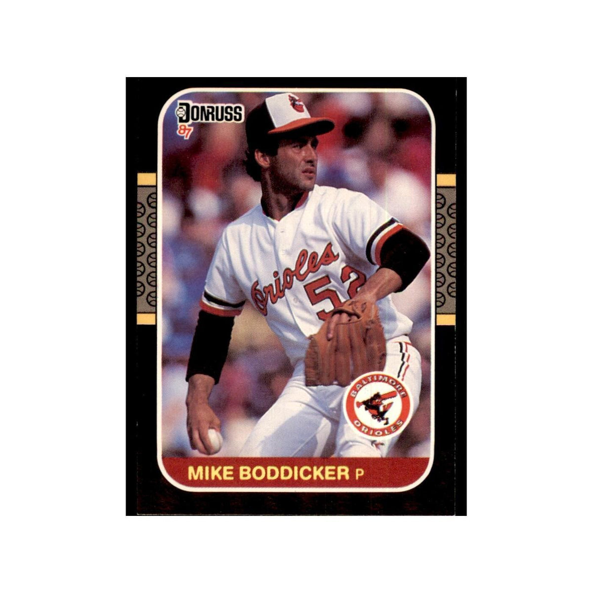 1987 Donruss Mike Boddicker Baseball Cards #125
