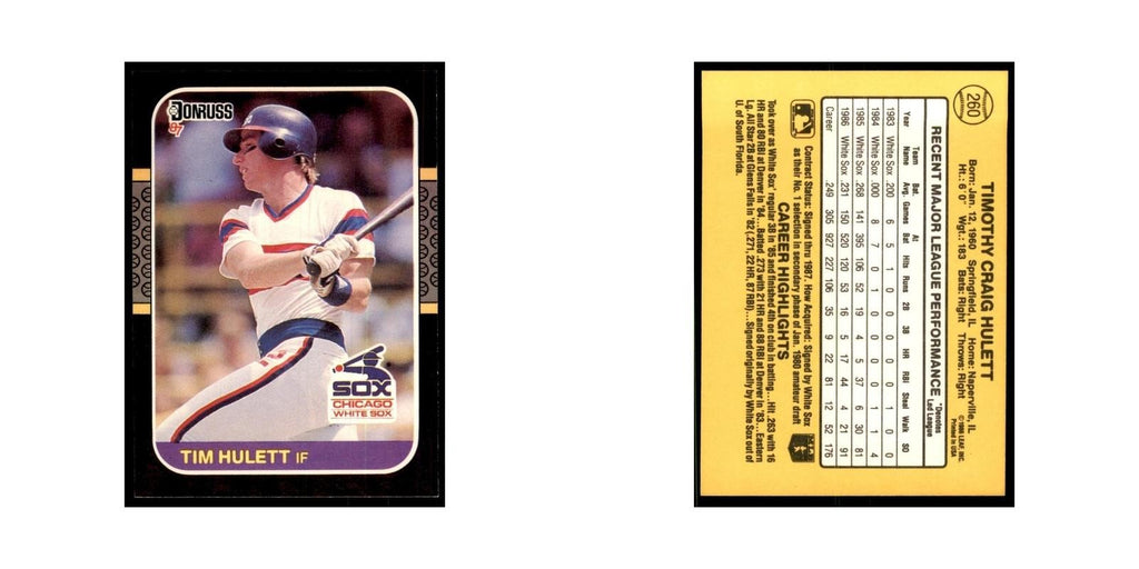 1987 Donruss Tim Hulett Baseball Cards #260