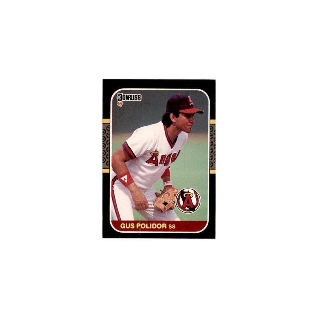 1987 Donruss Gus Polidor Baseball Cards #579