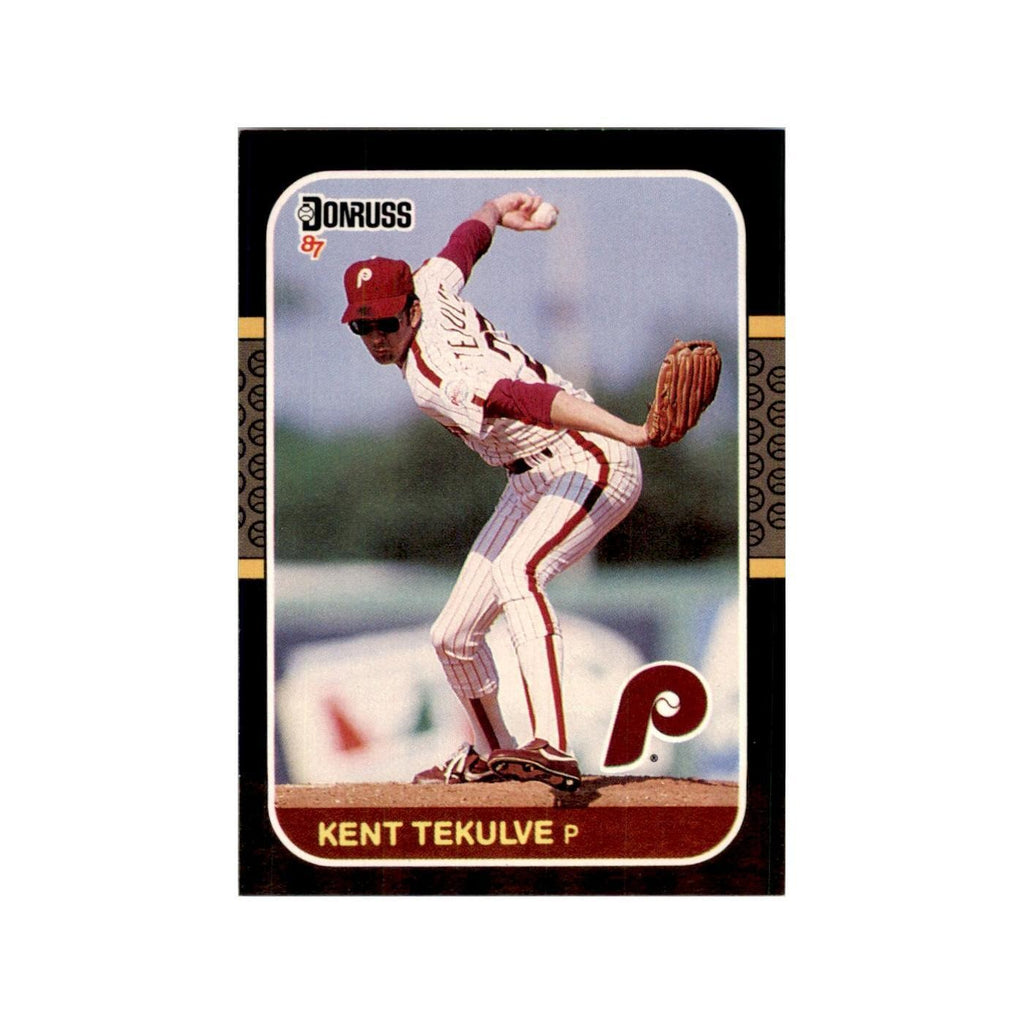 1987 Donruss Kent Tekulve Baseball Cards #453