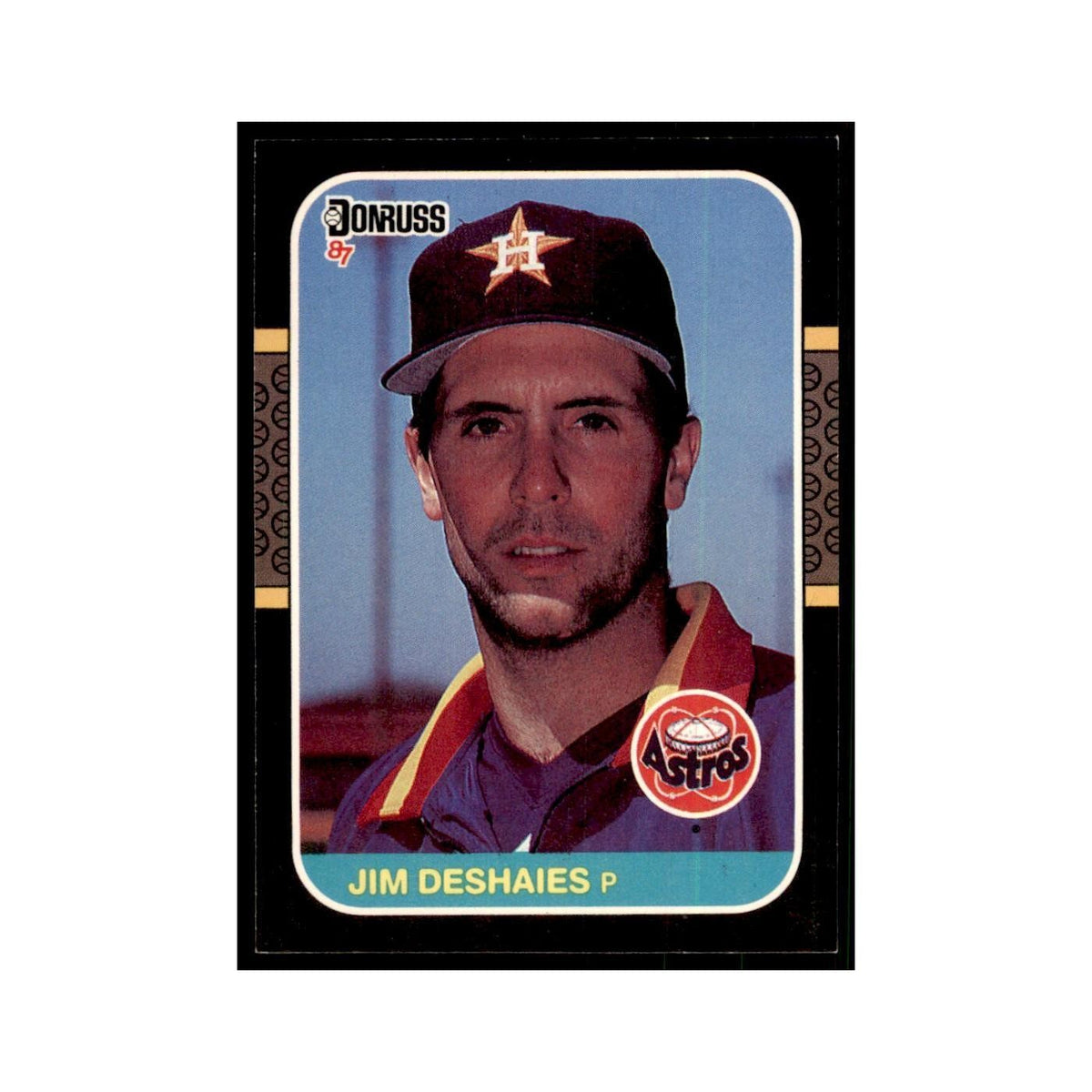 1987 Donruss Jim Deshaies Baseball Cards #184