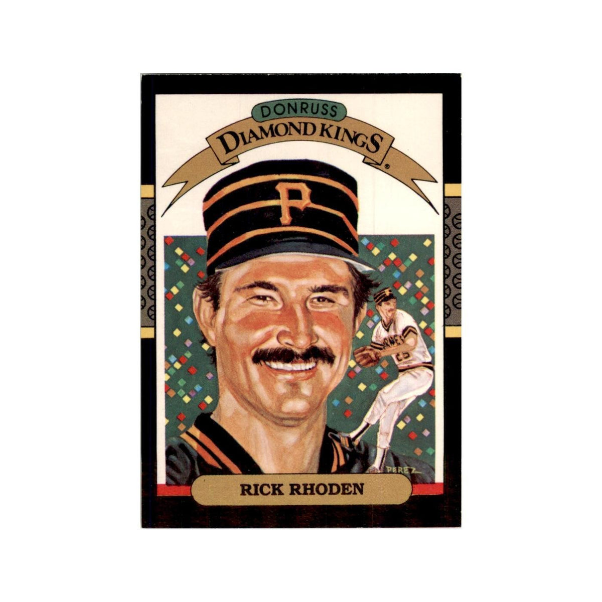 1987 Donruss Rick Rhoden Baseball Cards #10