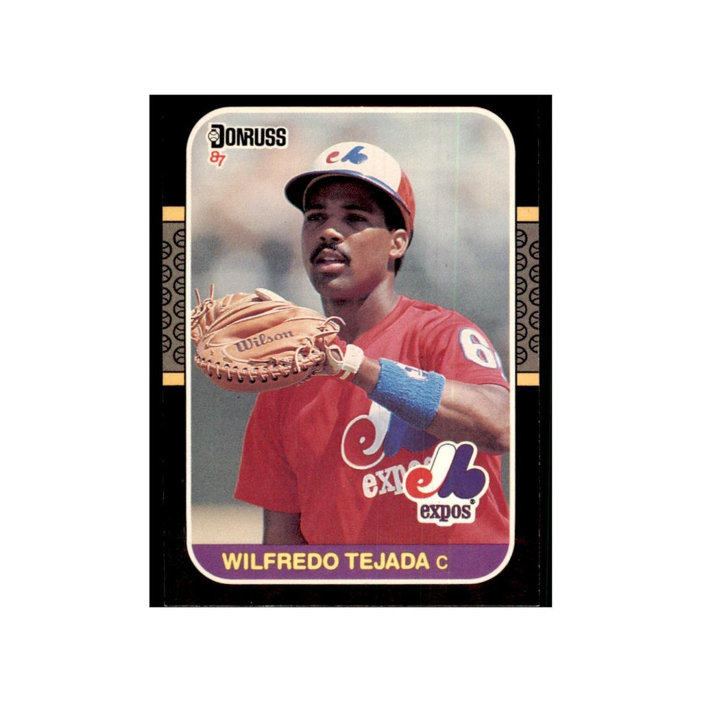 1987 Donruss Wilfredo Tejada Baseball Cards #529