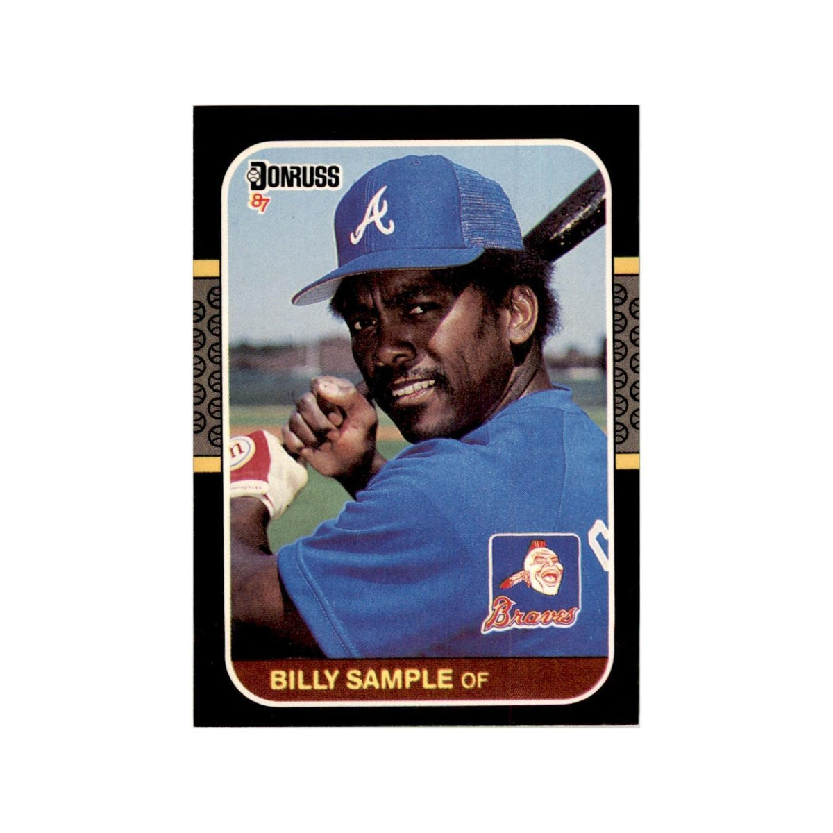 1987 Donruss Billy Sample Baseball Cards #143