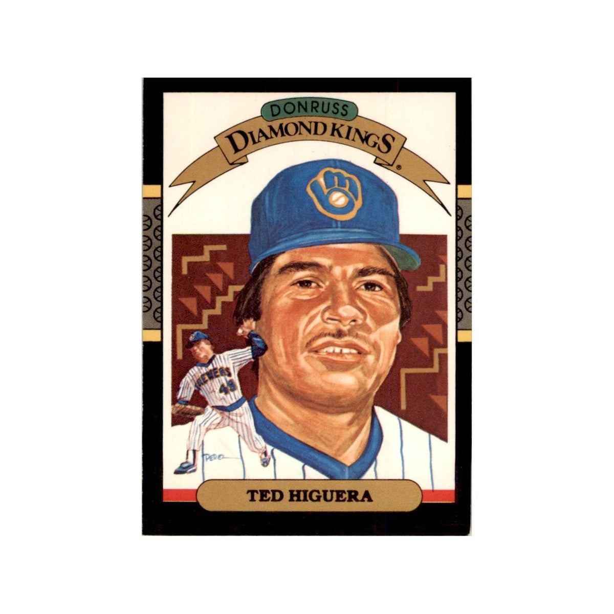 1987 Donruss Ted Higuera Baseball Cards #16
