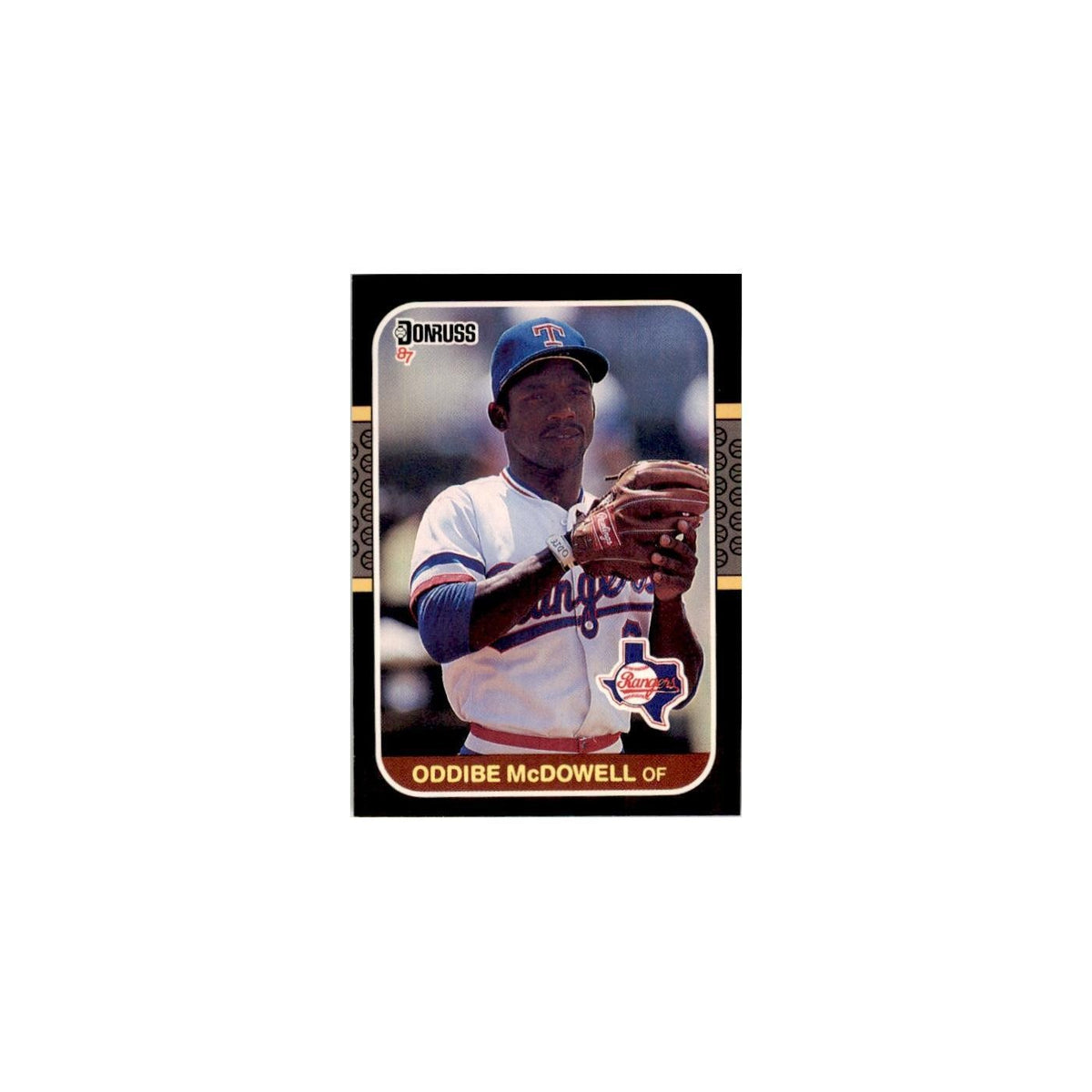 1987 Donruss Oddibe McDowell Baseball Cards #161