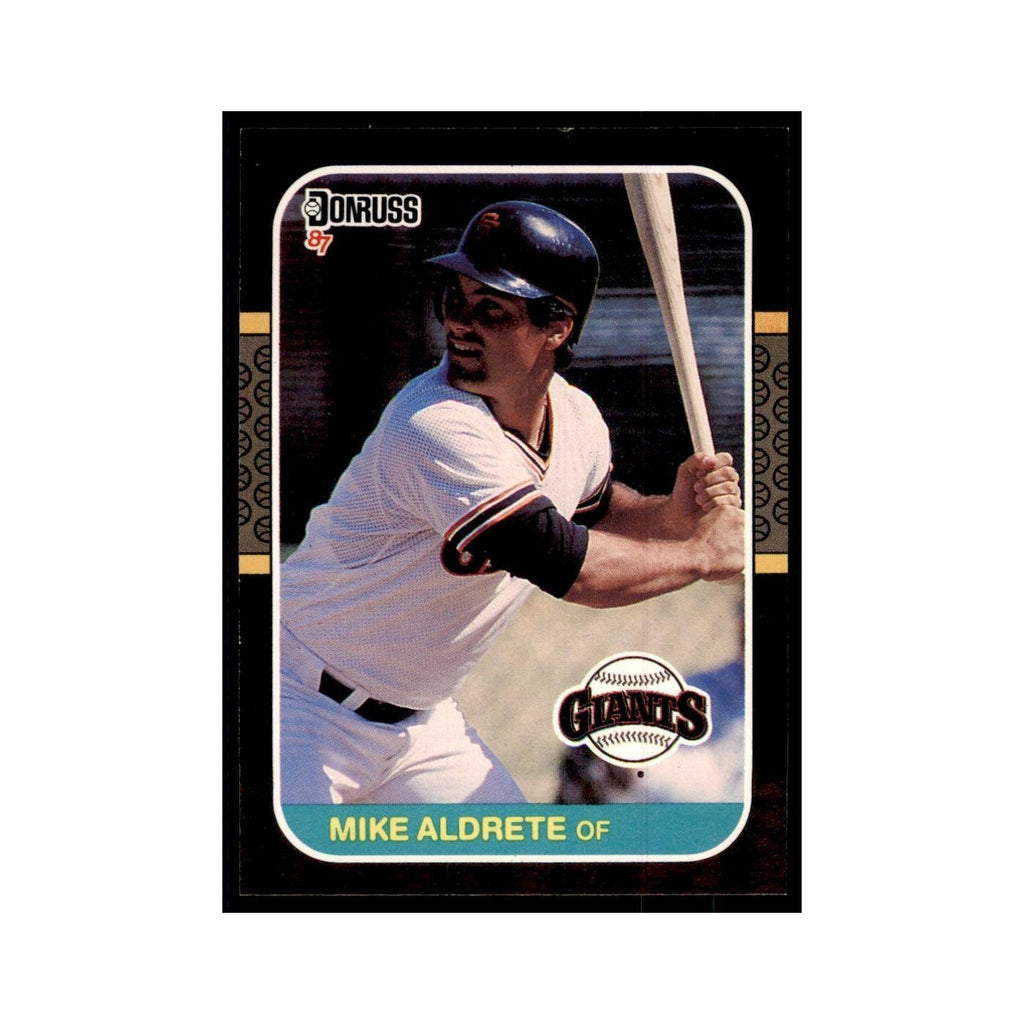 1987 Donruss Mike Aldrete Baseball Cards #450