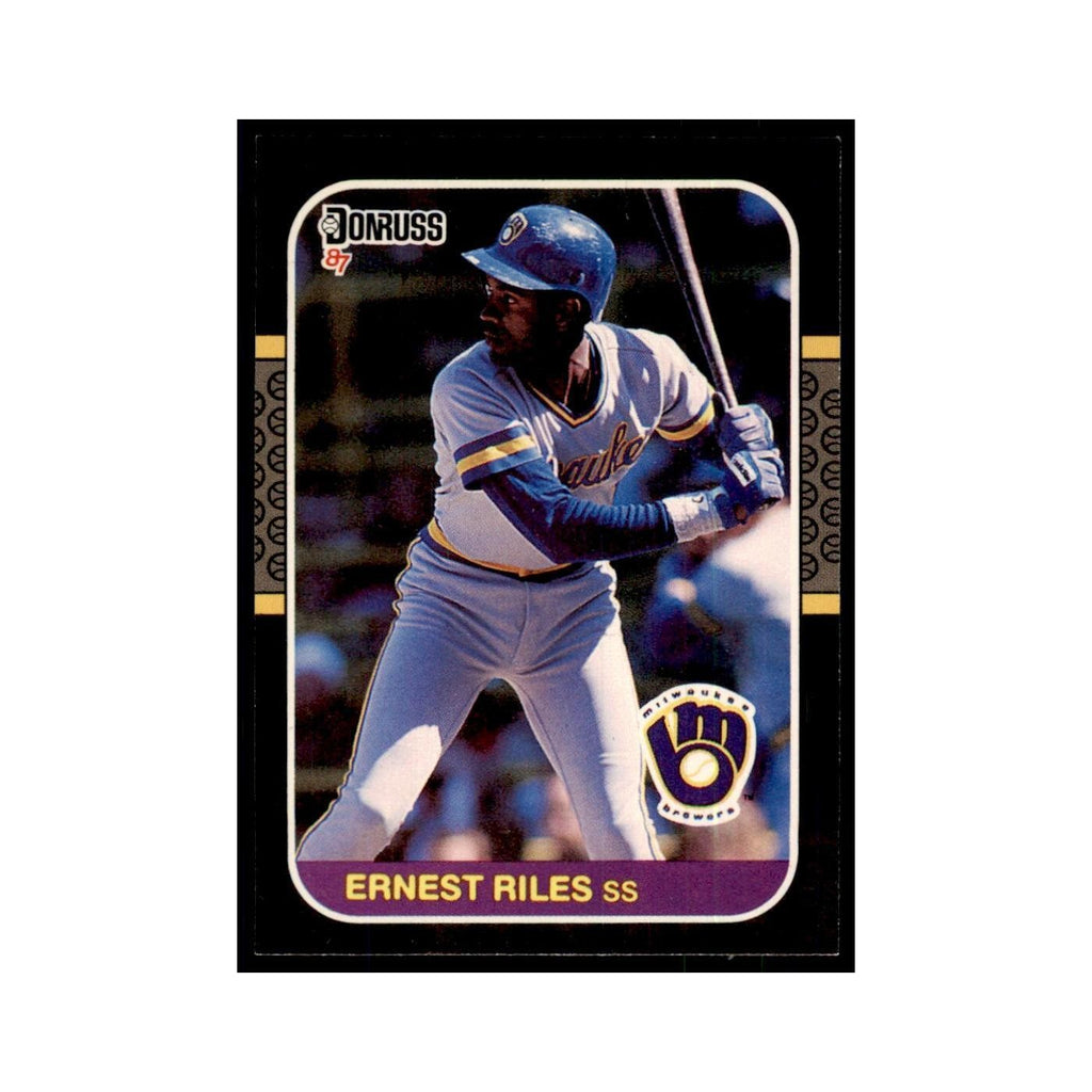 1987 Donruss Ernest Riles Baseball Cards #151