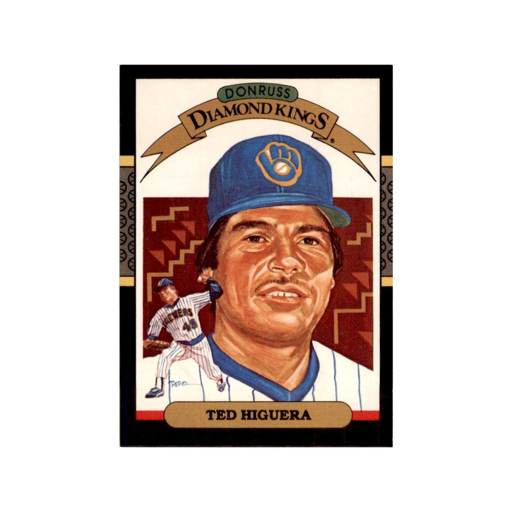 1987 Donruss Ted Higuera Baseball Cards #16