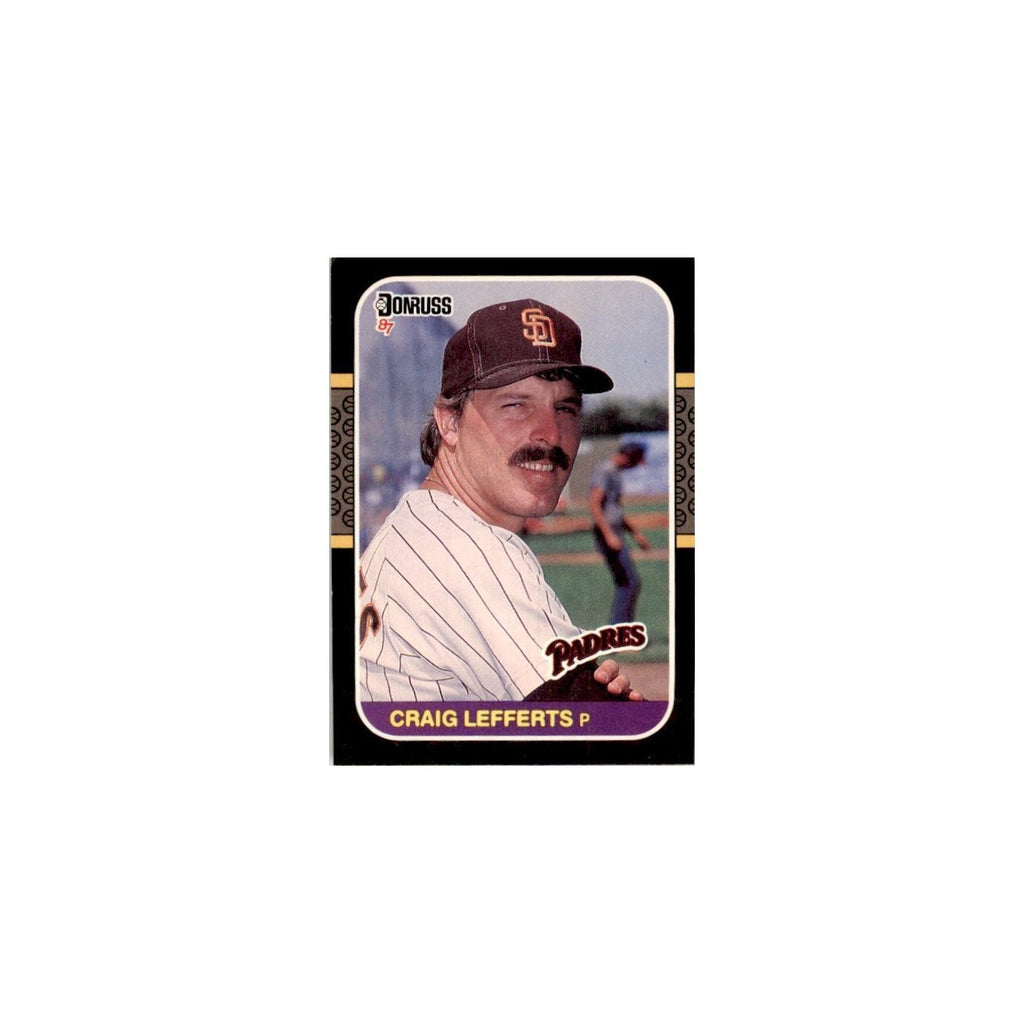 1987 Donruss Craig Lefferts Baseball Cards #387