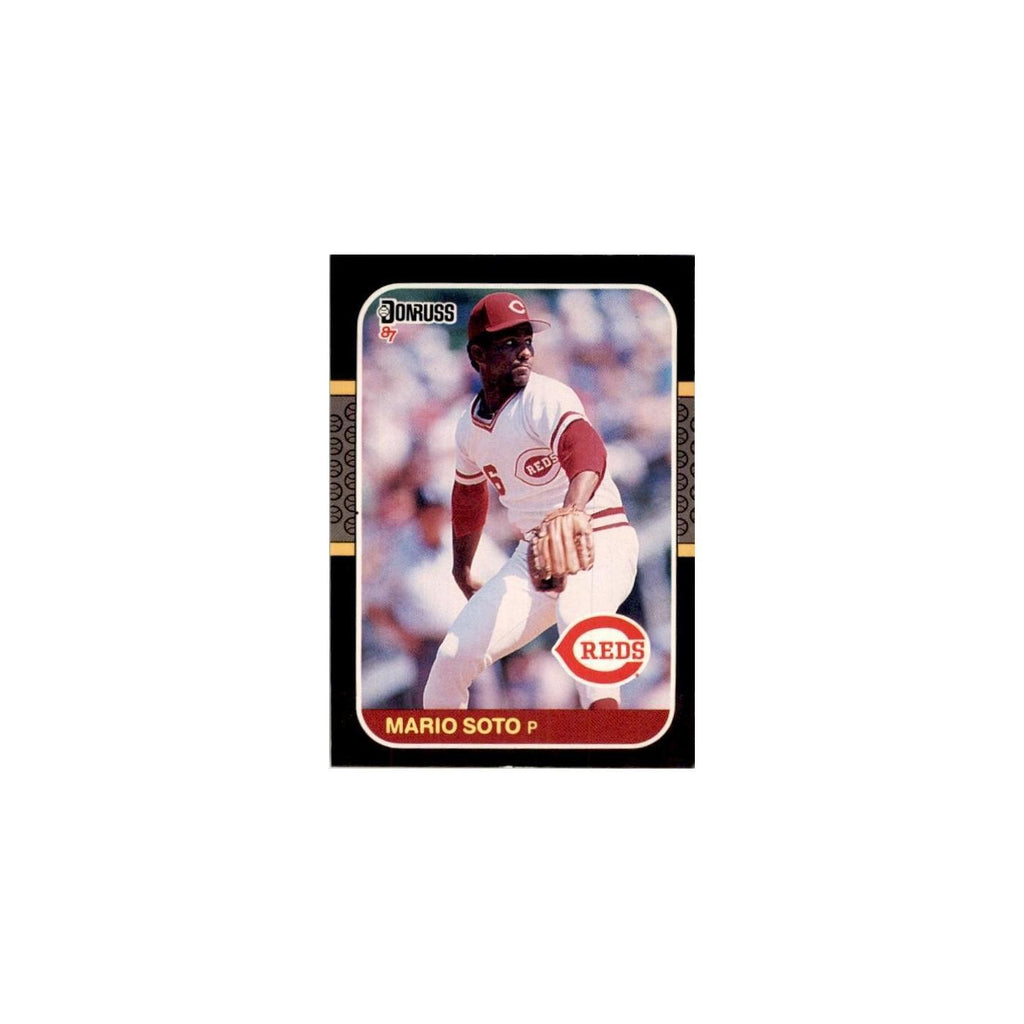 1987 Donruss Mario Soto Baseball Cards #82