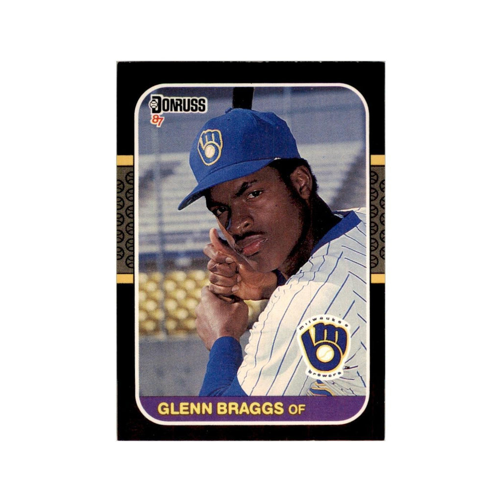 1987 Donruss Glenn Braggs Baseball Cards #337